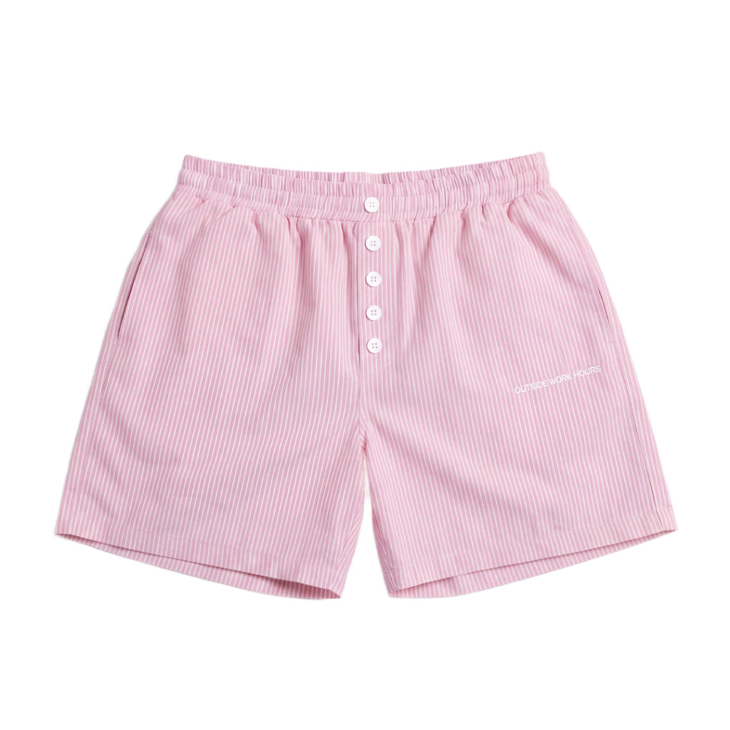 Shorts Button Striped Outside Work Hours | Celana Pendek | Unisex