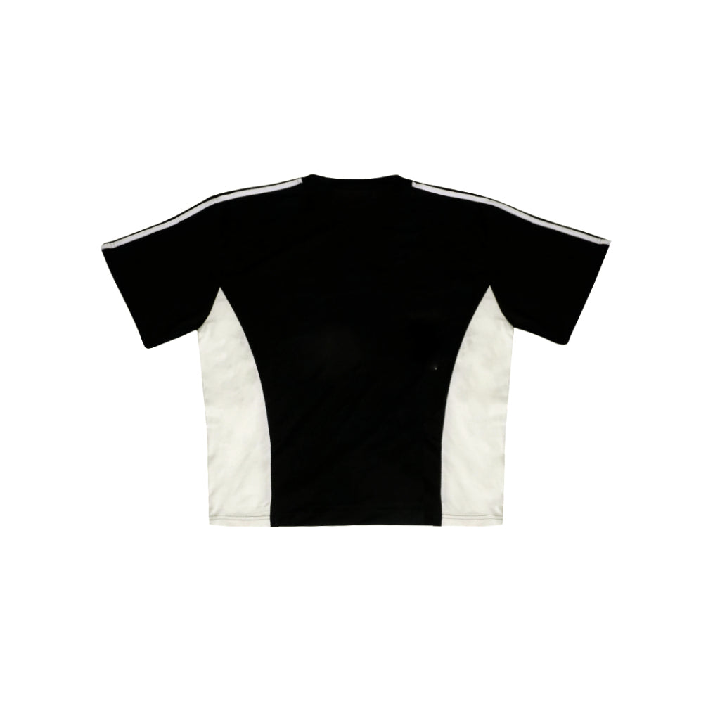 Boxy Oversized Tshirt Active Duo Side Cursive Black Peanut Stain | Kaos | Unisex
