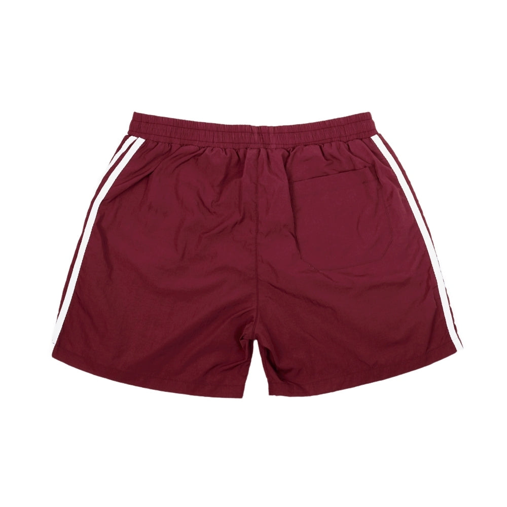Shorts Nut Running Maroon Nylon Peanut Stain | Celana Pendek | Unisex