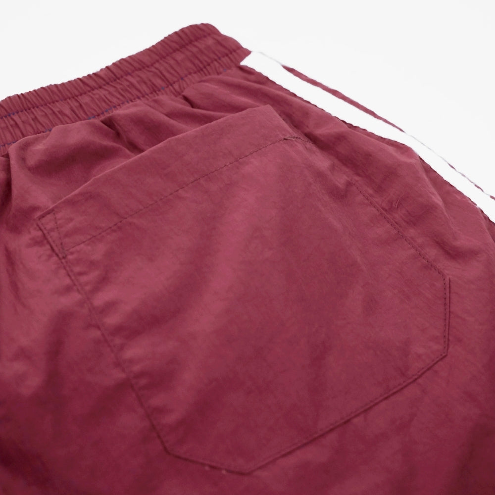 Shorts Nut Running Maroon Nylon Peanut Stain | Celana Pendek | Unisex