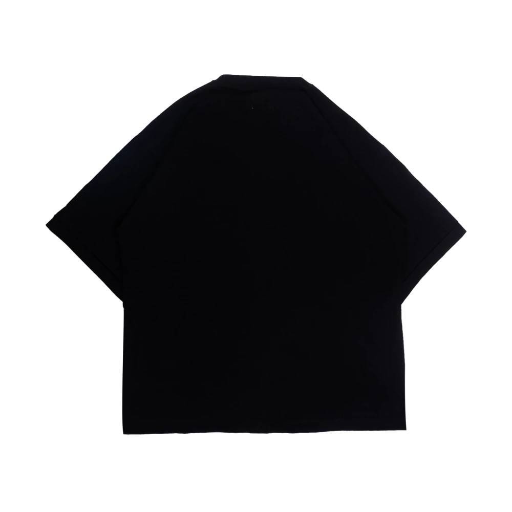 Oversized Tshirt 4 Stripes Arm Black Peanut Stain | Kaos | Unisex