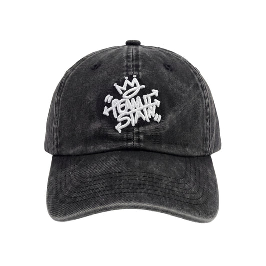 Baseball Cap Tag Graffiti Washed Peanut Stain | Topi | Unisex