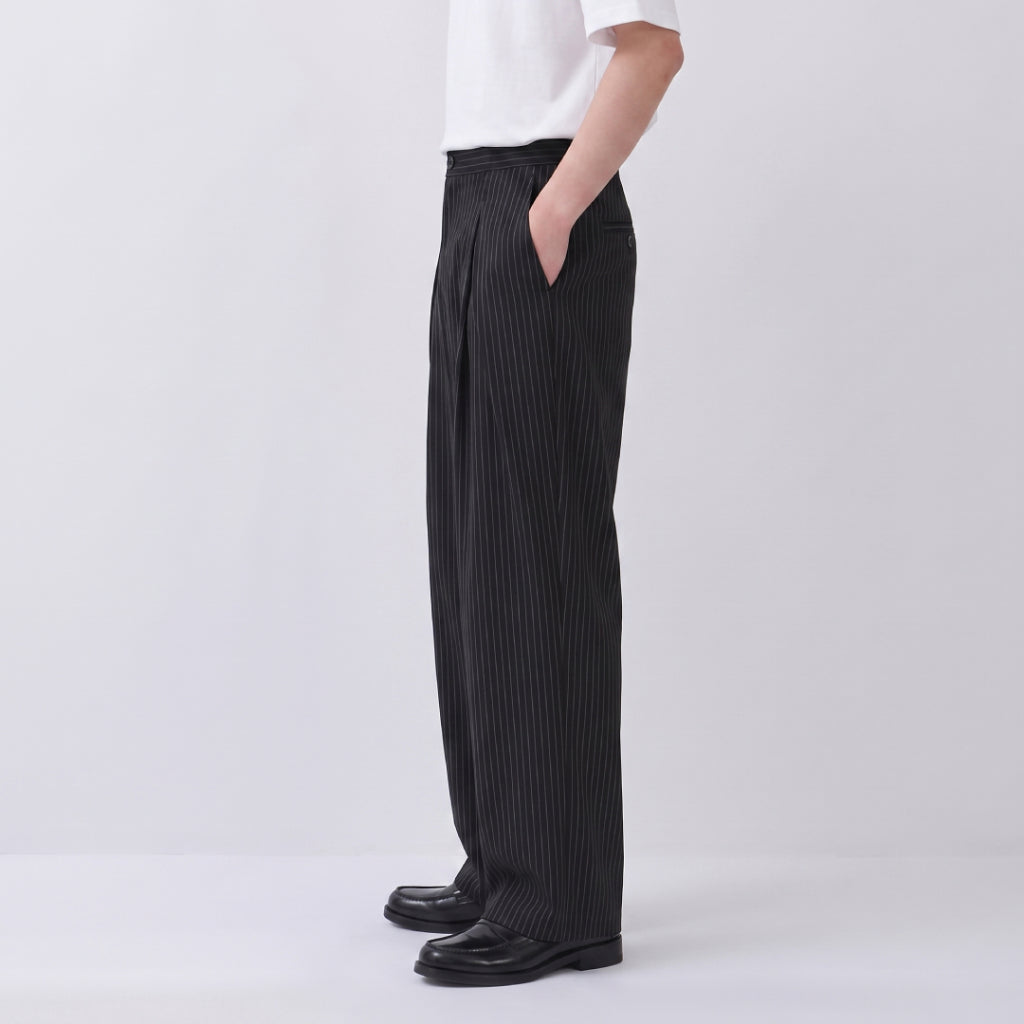 Slacks Diagonal Striped Outside Work Hours | Celana Panjang | Unisex