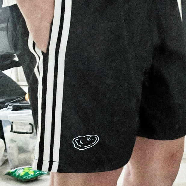Shorts Nut Running Black Nylon Peanut Stain | Celana Pendek | Unisex