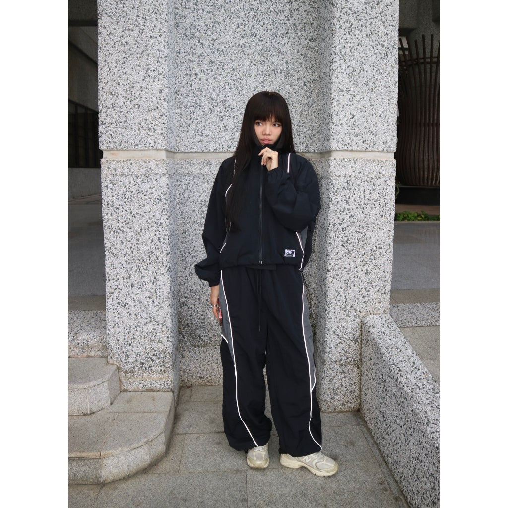 Long Pants Reflective Flash Black Outside Work Hours | Celana Panjang | Unisex
