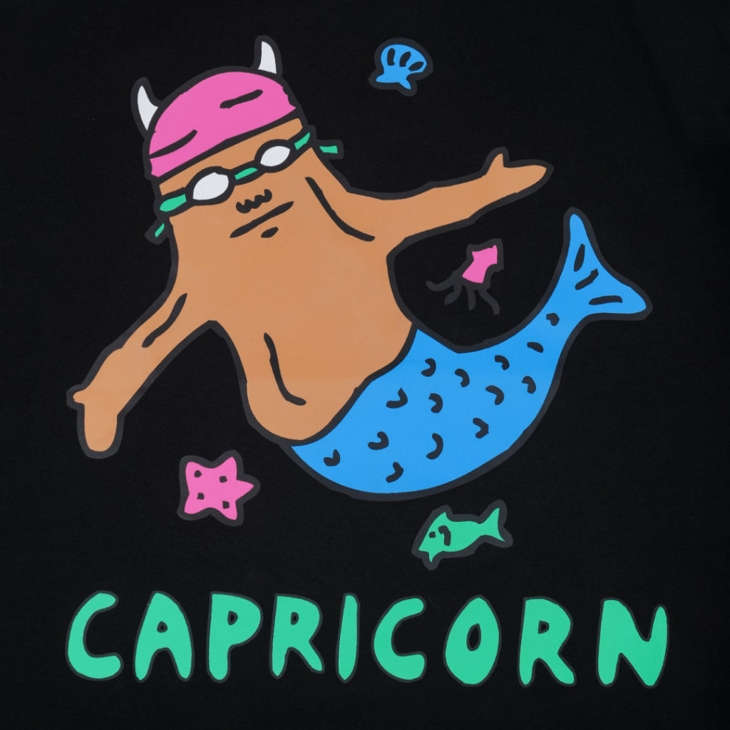 Boxy Tshirt Whats Your Sign Zodiac Capricorn Peanut Stain | Kaos | Unisex