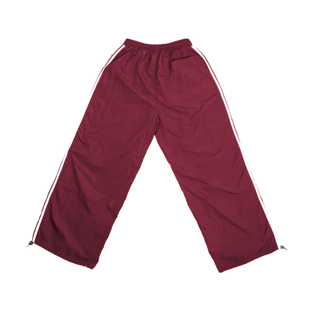 Long Pants Nut Running Maroon Nylon Peanut Stain | Celana Panjang | Unisex