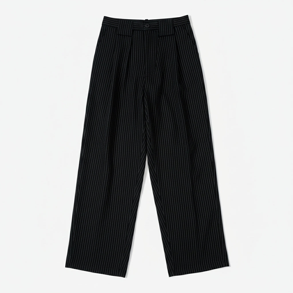 Slacks On Time Striped Outside Work Hours | Celana Panjang | Unisex