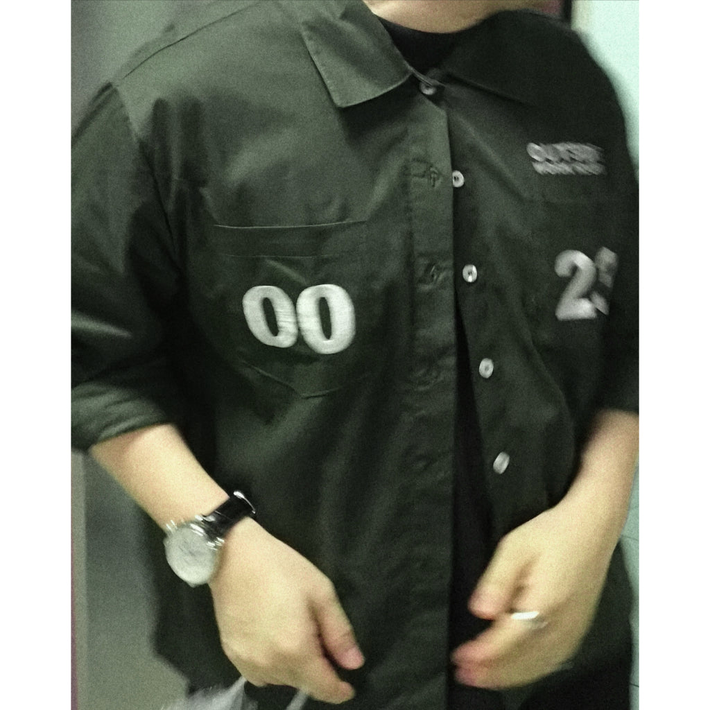 Boxy Work Shirt Morning Shift Outside Work Hours | Kemeja kerja | Unisex