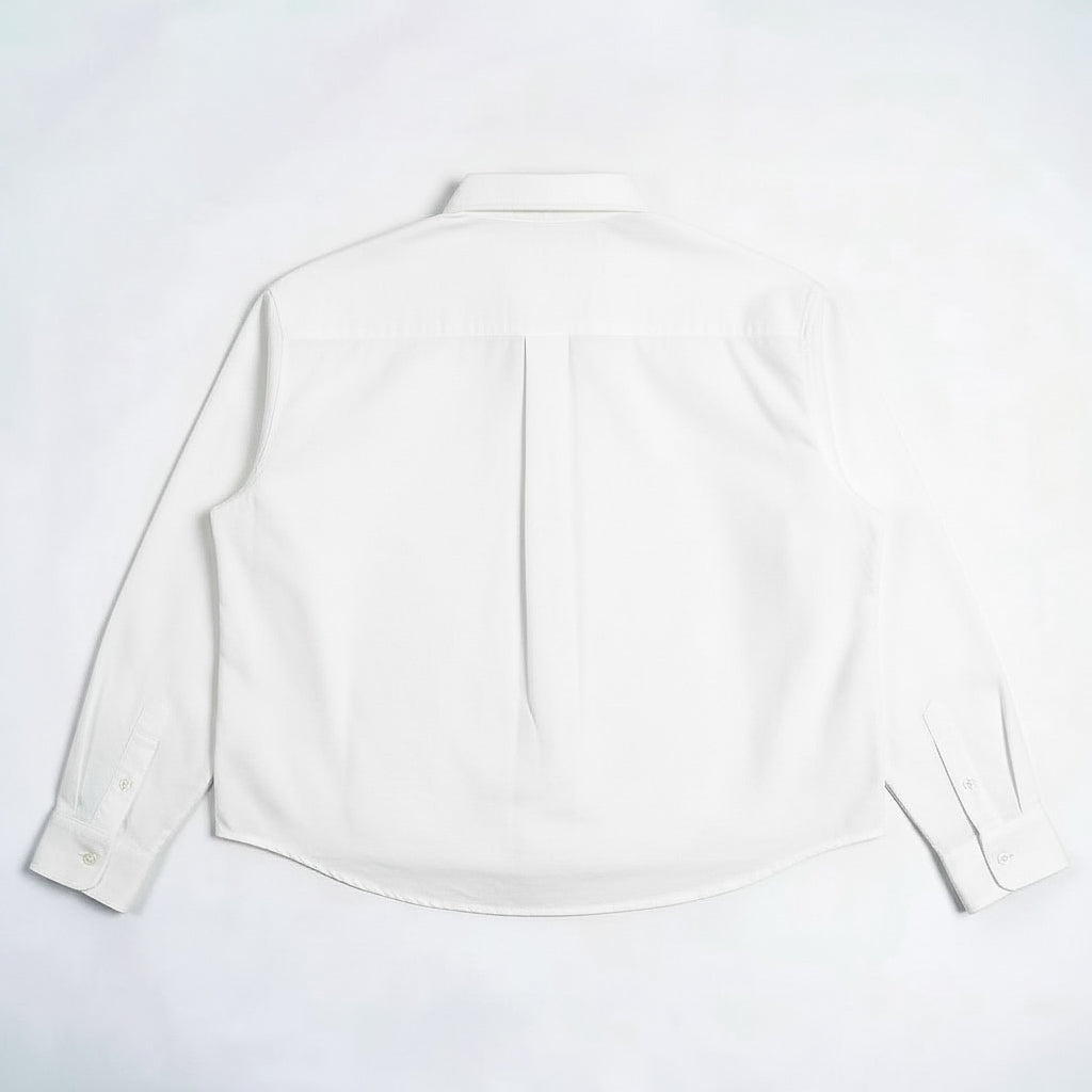 Boxy Shirt Time to Time Oxford Outside Work Hours | Kemeja | Unisex