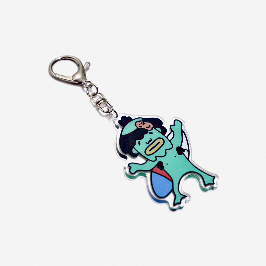 Keychain Character Peanut Stain | Gantungan Kunci | Unisex