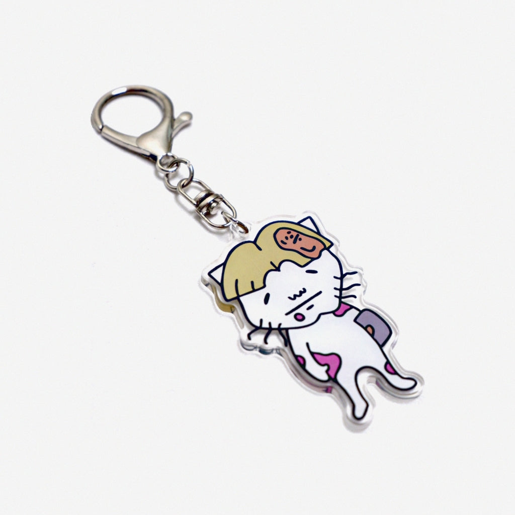 Keychain Poop Peanut Stain | Gantungan Kunci | Unisex