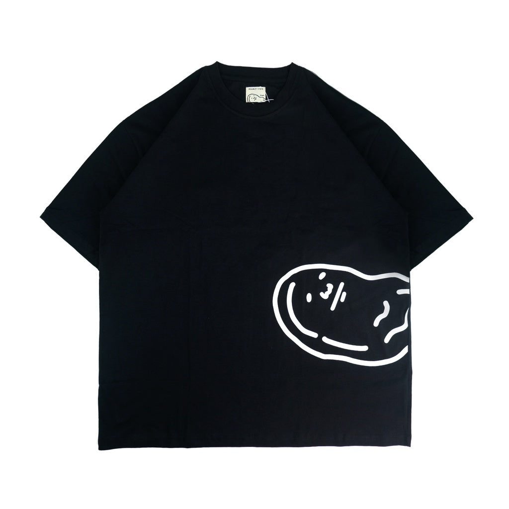 Oversized Tshirt Hiding Peanut Black Peanut Stain | Kaos | Unisex