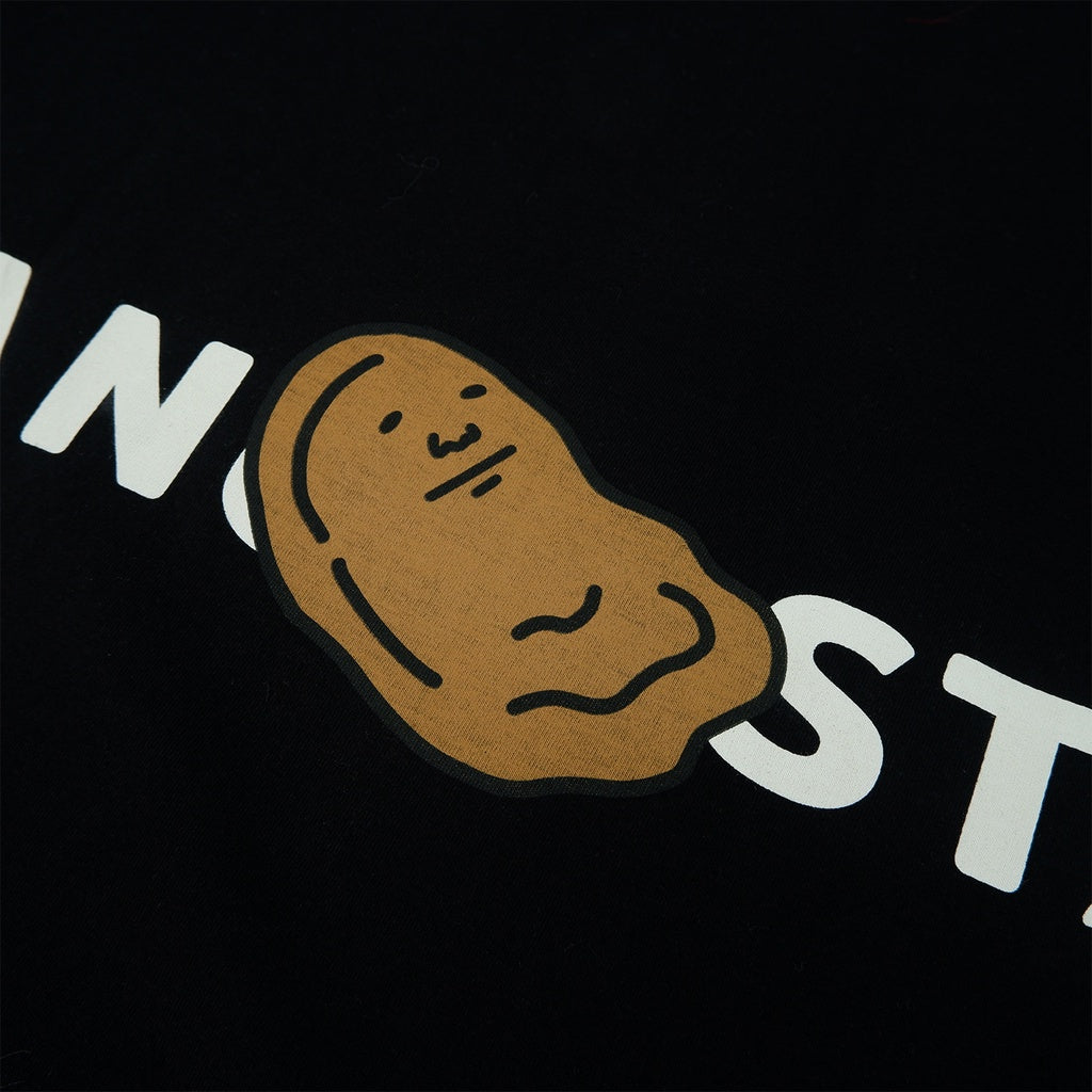 Oversized Tshirt Big Logo Black Peanut Stain | Kaos | Unisex