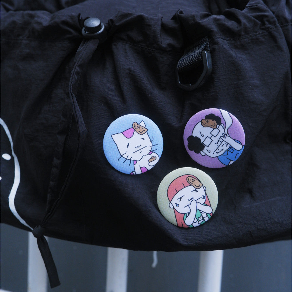 Sling Bag Hiding Peanut Black Peanut Stain | Tas Selempang | Unisex