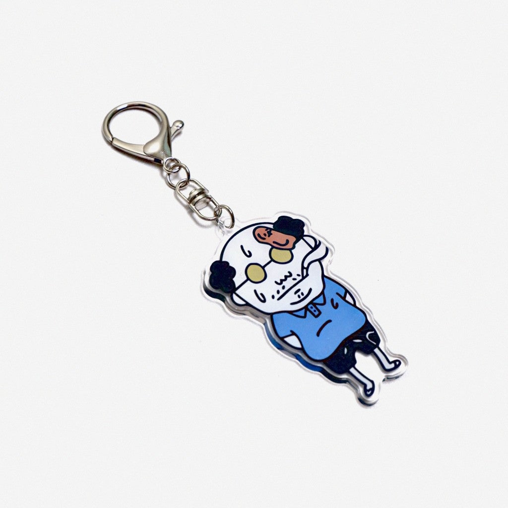 Keychain Uncle Wai Peanut Stain | Gantungan Kunci | Unisex
