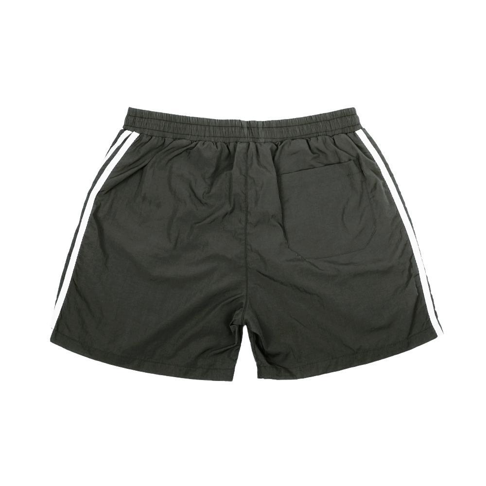 PEANUT STAIN - Nut Running Green Nylon Shorts